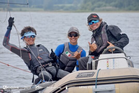 Vela, Beatrice Tosi e Marco Tortelli tra i top 50 al Campionato Europeo 29er a Lipno Vela