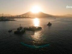 America’s Cup, sul lungomare Caracciolo arriva il ‘pontone’, l’isola che c’è verso Napoli 2027