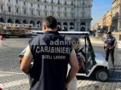Golf car ancora nel mirino dei carabinieri di Roma, oggi blitz del Nucleo ispettorato del lavoro