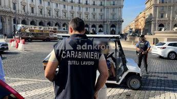 Golf car ancora nel mirino dei carabinieri di Roma, oggi blitz del Nucleo ispettorato del lavoro