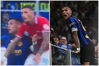 Inter-Napoli, veleni su Lautaro Martinez: andava espulso due volte?