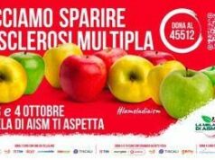 La mela Aism, in 5mila piazze l’iniziativa per un futuro libero da sclerosi multipla