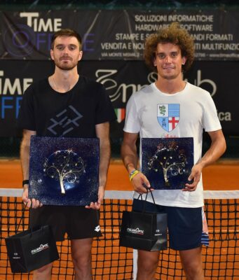 Tennis, a Bagnatica vincono i favoriti Giovanni Fonio e Cristiana Ferrando Open Tc Bagnatica