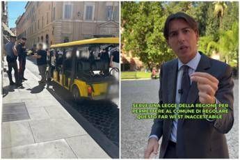 Roma invasa dalle golf car, Onorato: “Dalla Regione Lazio serve legge il prima possibile”