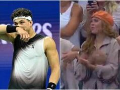 Shelton batte Alcaraz agli Us Open, festeggia e poi… ‘dimentica’ la fidanzata Trinity Rodman
