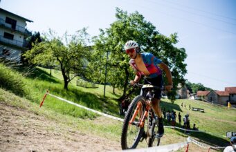 Ciclismo, Thobias Del Ponte (Trinx Factory Team) sul podio a Volpago del Montello Ciclismo