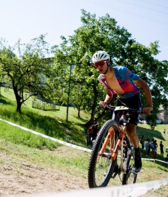 Ciclismo, Thobias Del Ponte (Trinx Factory Team) sul podio a Volpago del Montello Ciclismo