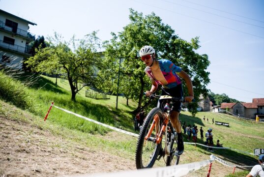 Ciclismo, Thobias Del Ponte (Trinx Factory Team) sul podio a Volpago del Montello Ciclismo