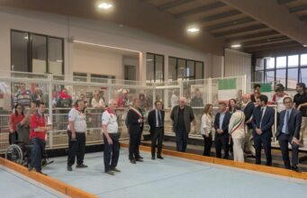 A Caravaggio inaugurati il Palazzetto dello Sport, lo Stadio comunale e il nuovo bocciodromo a quattro corsie Caravaggio