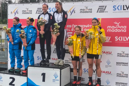 Skiroll, Boccardi e Ghiddi vanno a medaglia (argento) ai Mondiali in Lettonia Skiroll