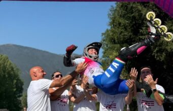 Inline Alpine, Lorenza Cesaris stravince la finale di Coppa del Mondo a casa sua (Monasterolo del Castello) Inline Alpine