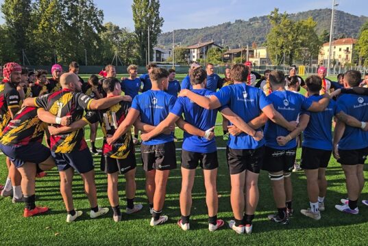 Rugby Bergamo, il tour per la città è stato un successo. Sabato 3 ottobre l’ultimo appuntamento Rugby Bg