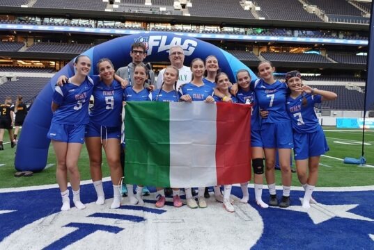 Flag Football, l’U15 dei Frogs Legnano ha rappresentato l’Italia a Londra all’NFL Flag European Championship Flag Football