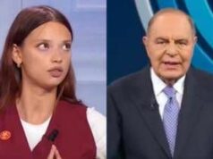 Bruno Vespa dopo lo scontro con Sabrina Brizzola in tv: “Mi dispiace, ma deluso che una giovane con un ruolo importante non si documenti”