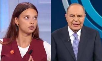 Bruno Vespa dopo lo scontro con Sabrina Brizzola in tv: “Mi dispiace, ma deluso che una giovane con un ruolo importante non si documenti”