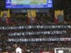 L’Olimpico celebra Mourinho: cori, striscioni e lui manda un bacio alla Curva Sud