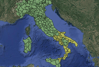 Maltempo, allerta meteo gialla per temporali martedì 13 ottobre: la mappa delle regioni a rischio