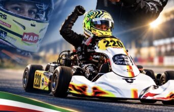 La Mercedes vede lontano: dopo Kimi Antonelli ecco il dodicenne bergamasco Niccolò Perico già campione mondiale nel kart Kart