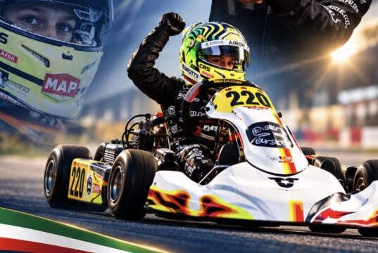 La Mercedes vede lontano: dopo Kimi Antonelli ecco il dodicenne bergamasco Niccolò Perico già campione mondiale nel kart Kart