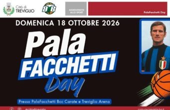 Treviglio festeggia trent’anni di basket celebrando Giacinto Facchetti Treviglio Brianza Basket