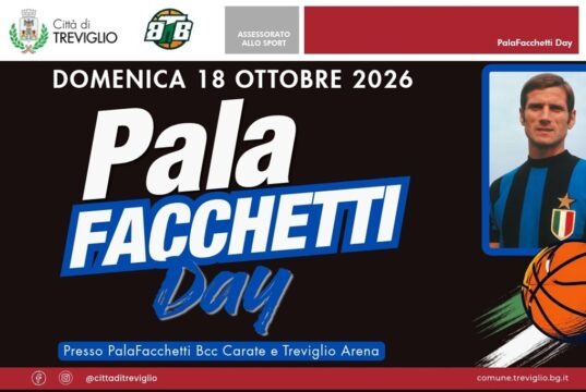 Treviglio festeggia trent’anni di basket celebrando Giacinto Facchetti Treviglio Brianza Basket