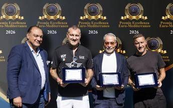 Totti e Vieri ricevono premio Eccellenza Euro Mediterraneo: “Roma-Real Madrid? Gasperini giocherà per vincere”