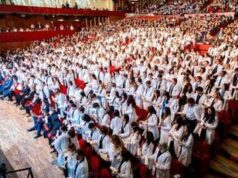 Unicamillus, 400 futuri medici indossano il camice bianco a Roma