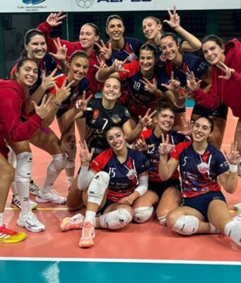 La Pallavolo Don Colleoni cala il tris in casa del Busnago Pallavolo Don Colleoni