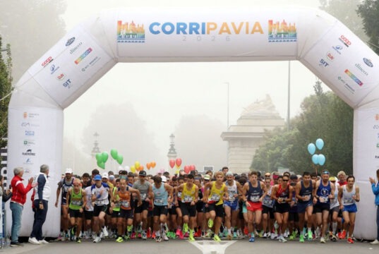 CorriPavia Half Marathon, David Nikolli al tris. Ilaria Bergaglio firma il podio femminile Corri Pavia