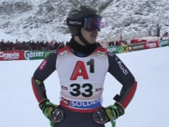 Coppa del Mondo di sci: Lucas Pinheiro Braathen guida la prima manche del gigante di Soelden, subito fuori Filippo Della Vite Slalom gigante di Soelden