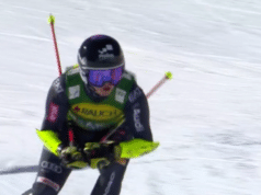 Coppa del Mondo di sci alpino: Mikaela Shiffrin guida la prima manche del gigante di Soelden, subito fuori Ilaria Ghisalberti Slalom gigante di Soelden