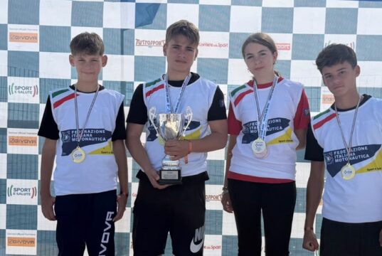 Trofeo Coni 2026, la Motonautica Lombardia conquista il terzo posto Trofeo Coni