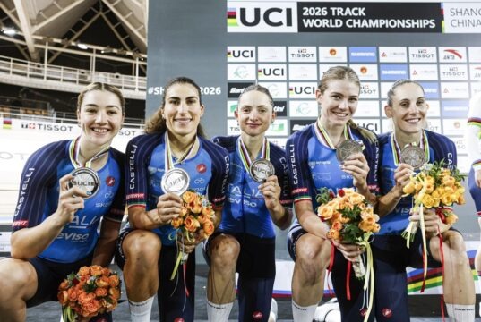 Doppio argento maschile e femminile per i quartetti dell’inseguimento Ciclismo