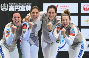 Nel ranking mondiale della scherma il fioretto femminile domina la classifica. Santuccio numero uno tra le spadiste Scherma